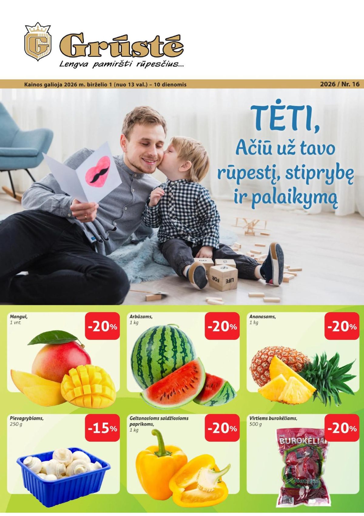 gruste - GRŪSTĖ - Leidinys Nr.16 (2026 06 01 - 2026 06 10)