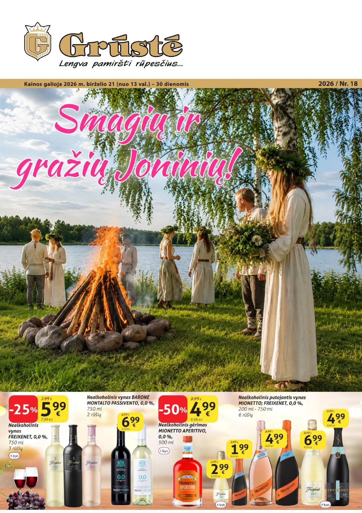 gruste - GRŪSTĖ - Leidinys Nr.18 (2026 06 21 - 2026 06 30) - page: 1
