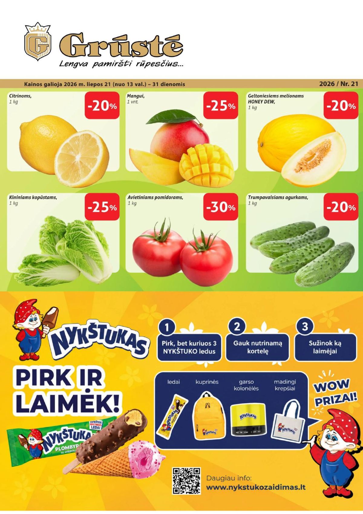 gruste - GRŪSTĖ - Leidinys Nr.21 (2026 07 21 - 2026 07 31) - page: 1