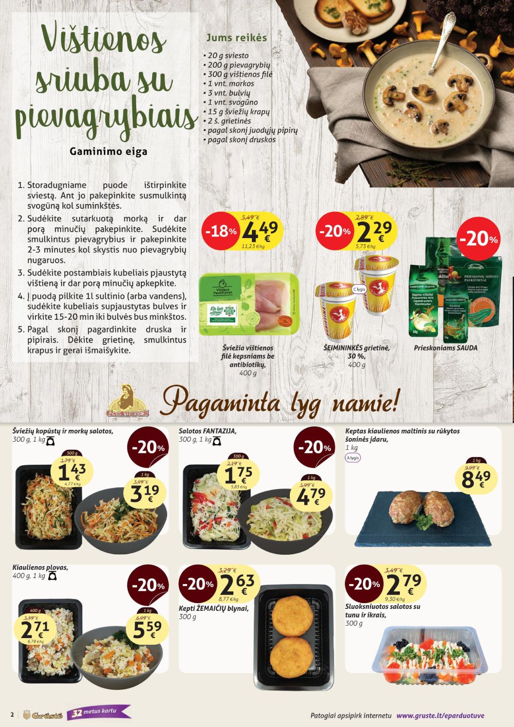 gruste - GRŪSTĖ - Leidinys Nr.16 (2025 06 11 - 2025 06 20) - page: 2