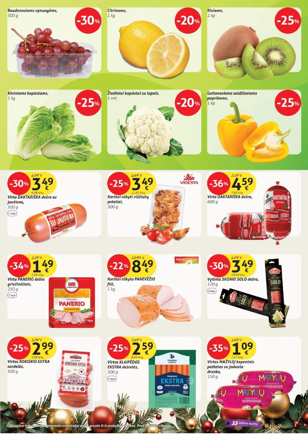 gruste - GRŪSTĖ - Leidinys Nr.32 (2025 12 01 - 2025 12 10) - page: 3