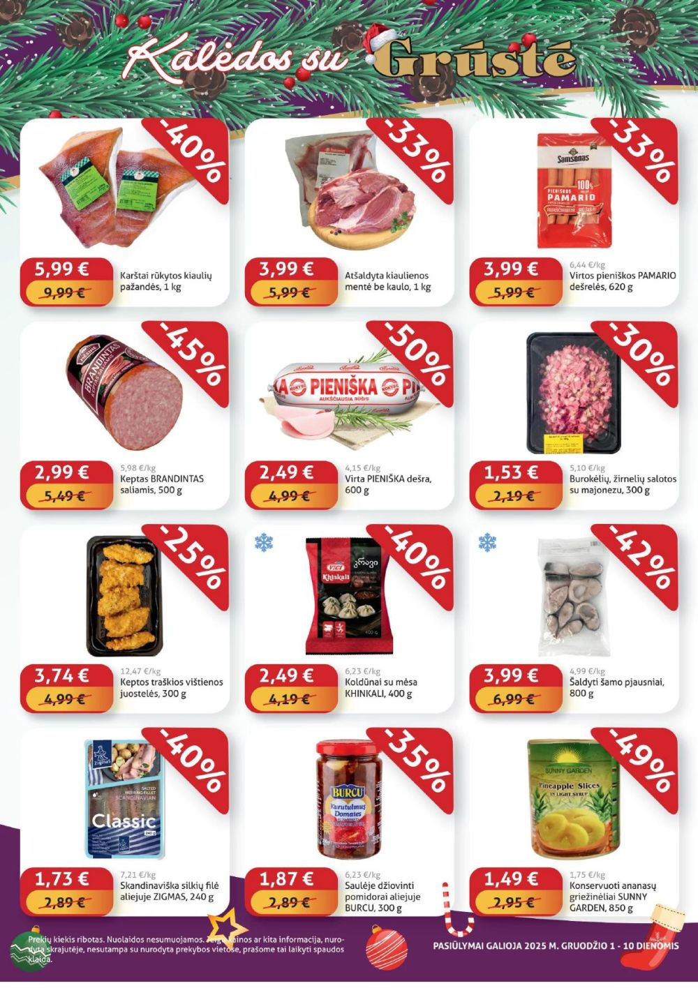 gruste - GRŪSTĖ - Ko gero pigiau nerasi (2025 12 01 - 2025 12 10) - page: 2