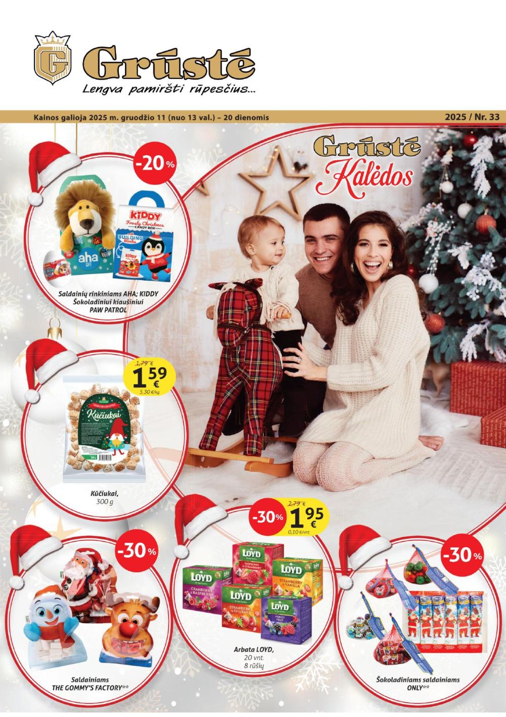 gruste - GRŪSTĖ - Leidinys Nr.33 (2025 12 11 - 2025 12 20)