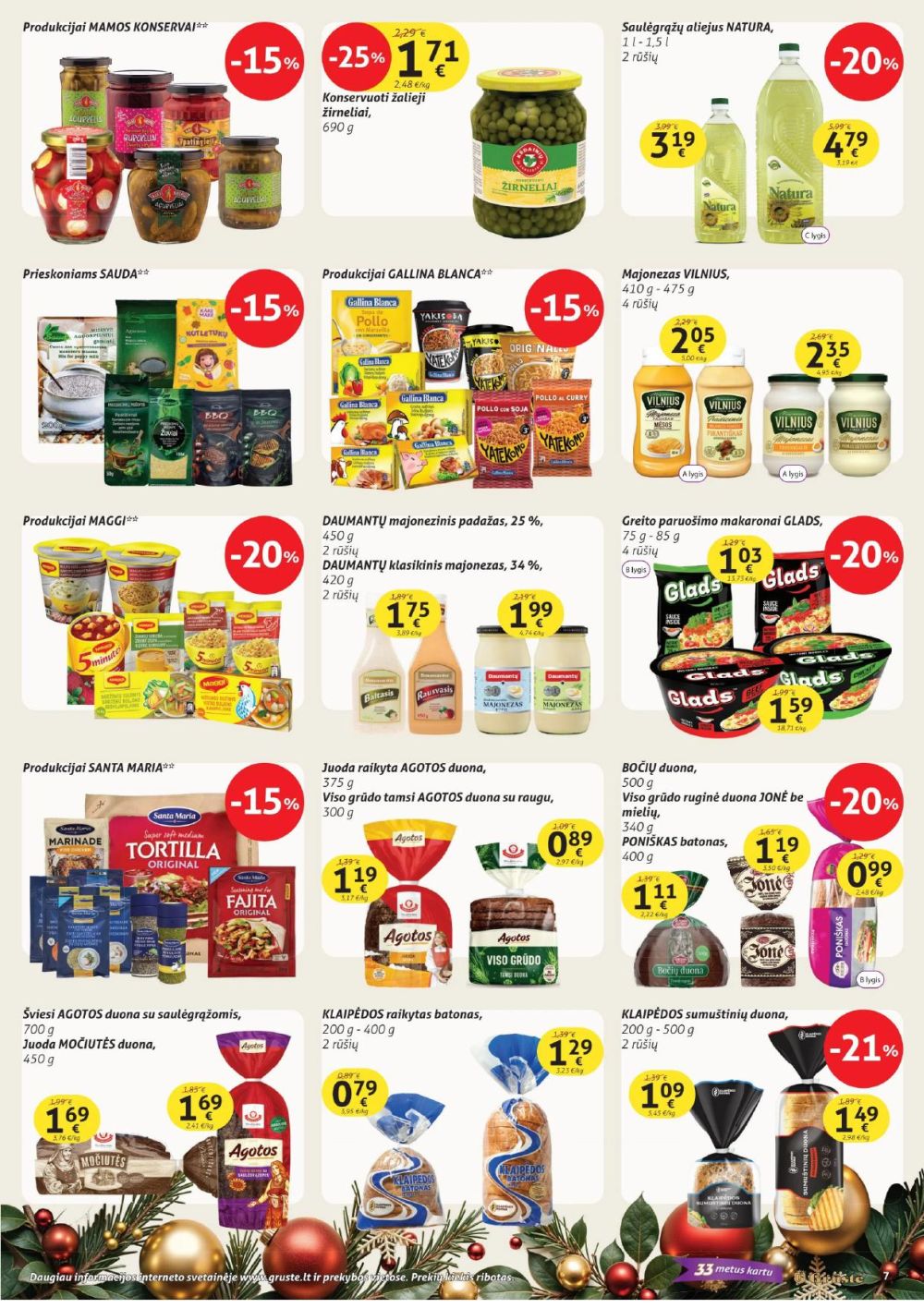 gruste - GRŪSTĖ - Leidinys Nr.33 (2025 12 11 - 2025 12 20) - page: 7