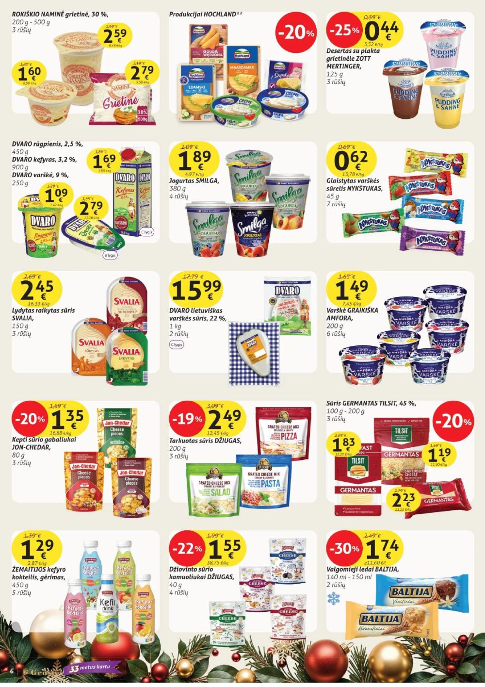 gruste - GRŪSTĖ - Leidinys Nr.33 (2025 12 11 - 2025 12 20) - page: 6