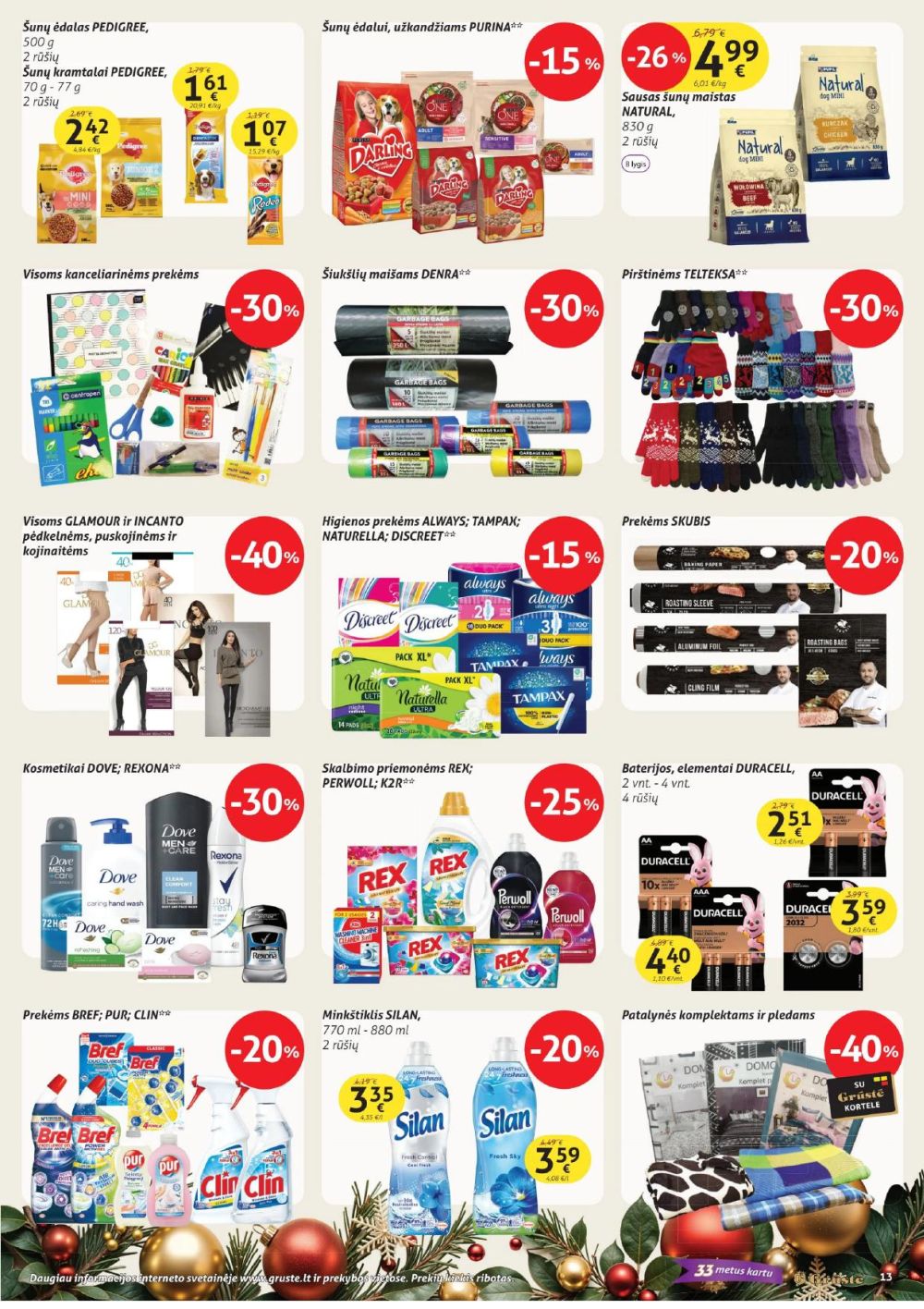 gruste - GRŪSTĖ - Leidinys Nr.33 (2025 12 11 - 2025 12 20) - page: 13