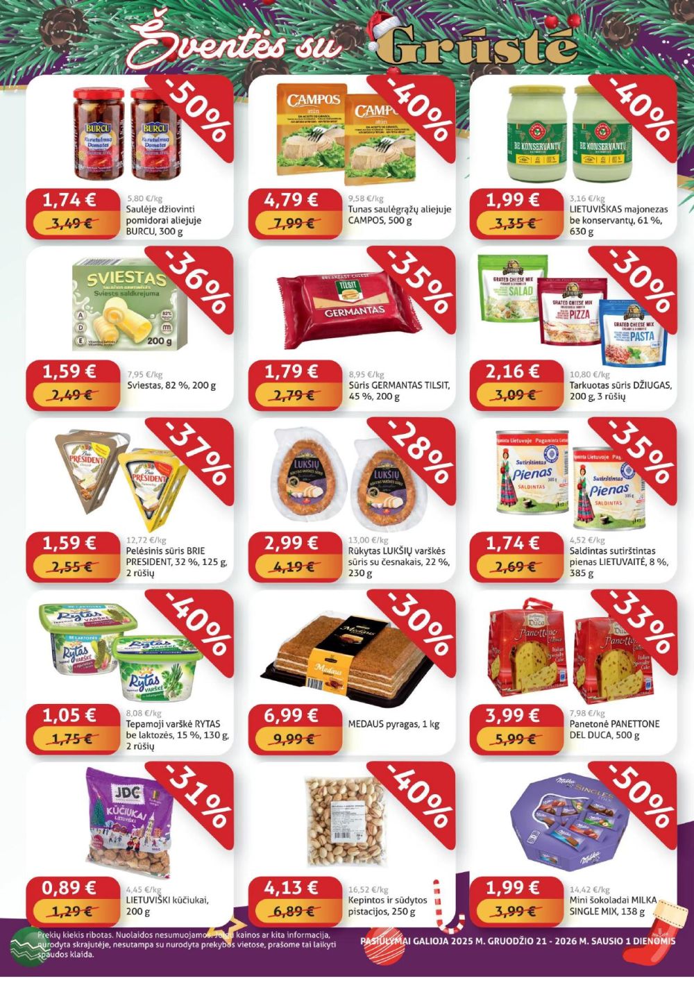 gruste - GRŪSTĖ - Ko gero pigiau nerasi (2025 12 21 - 2026 01 01) - page: 3