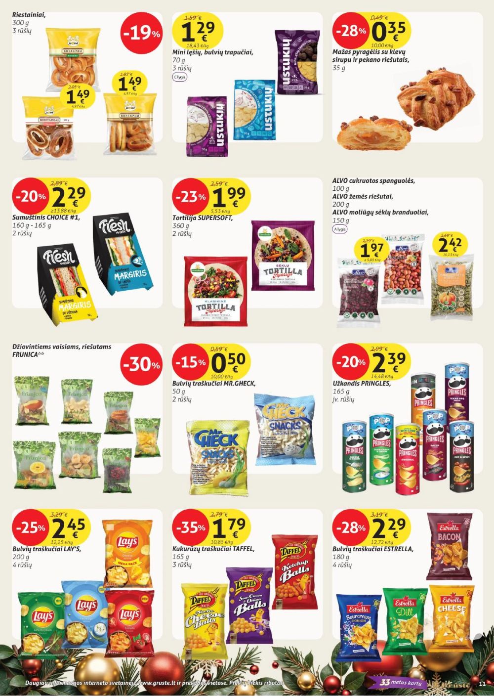 gruste - GRŪSTĖ - Leidinys Nr.34 (2025 12 21 - 2026 01 01) - page: 11