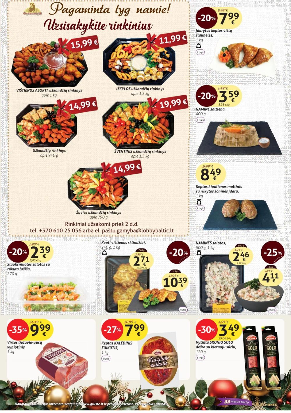 gruste - GRŪSTĖ - Leidinys Nr.34 (2025 12 21 - 2026 01 01) - page: 3