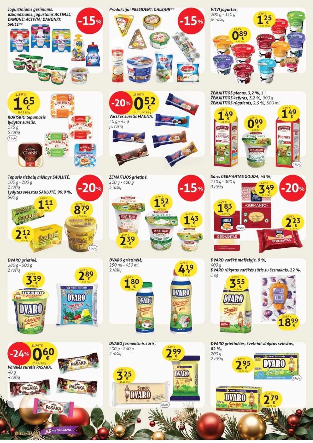 gruste - GRŪSTĖ - Leidinys Nr.34 (2025 12 21 - 2026 01 01) - page: 8