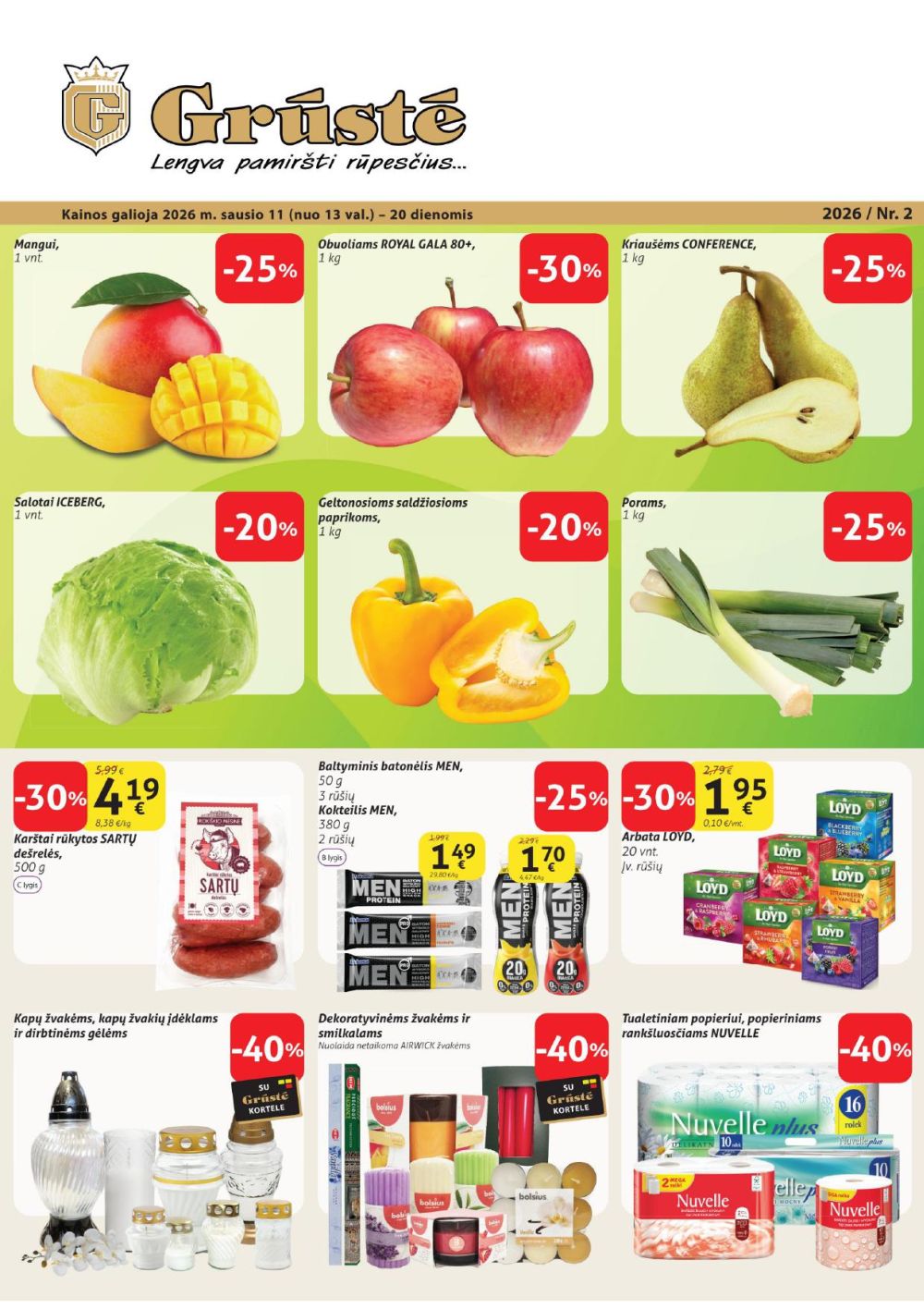 gruste - GRŪSTĖ - Leidinys Nr.2 (2026 01 11 - 2026 01 20)