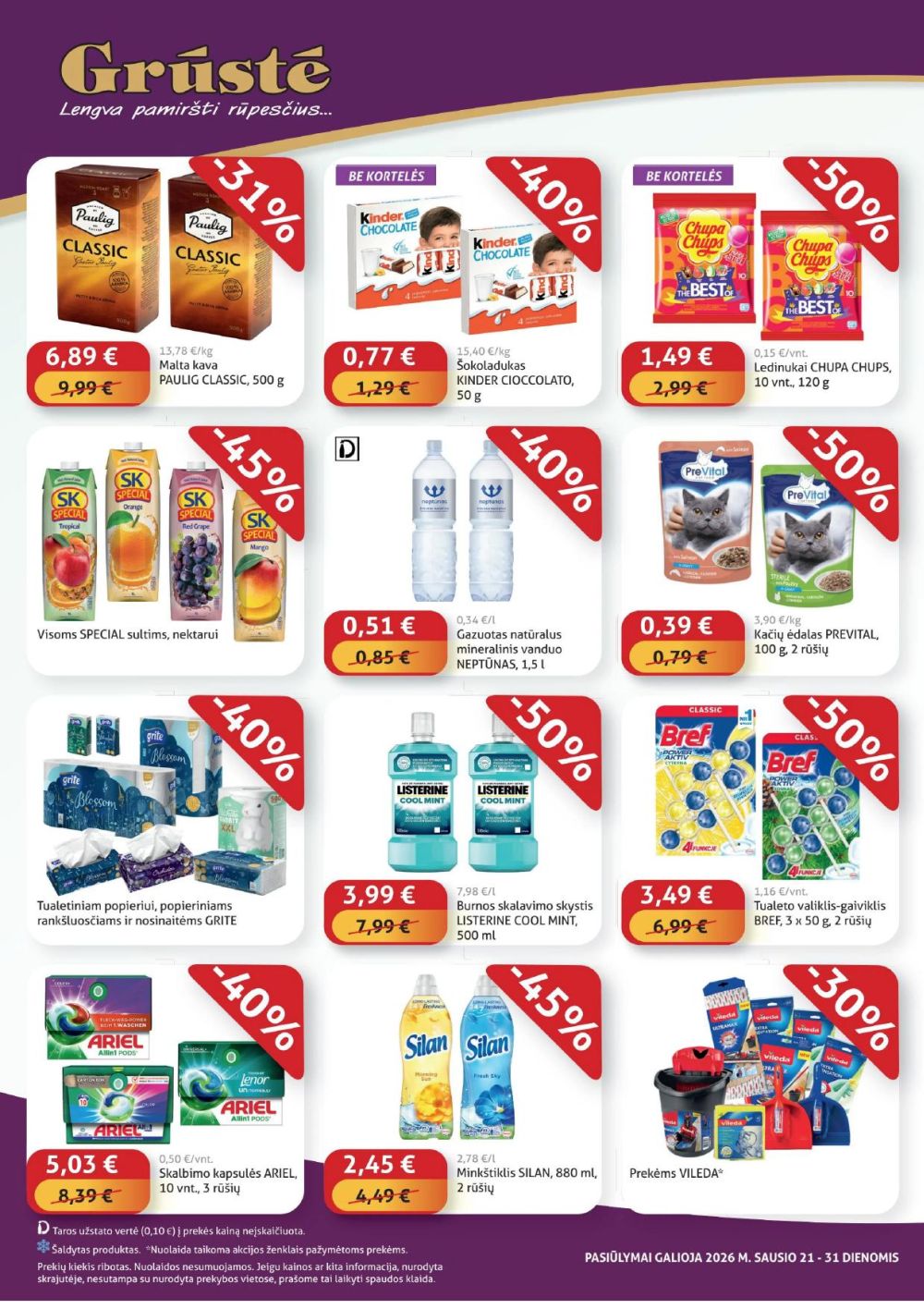 gruste - GRŪSTĖ - Ko gero pigiau nerasi (2026 01 21 - 2026 01 31) - page: 4