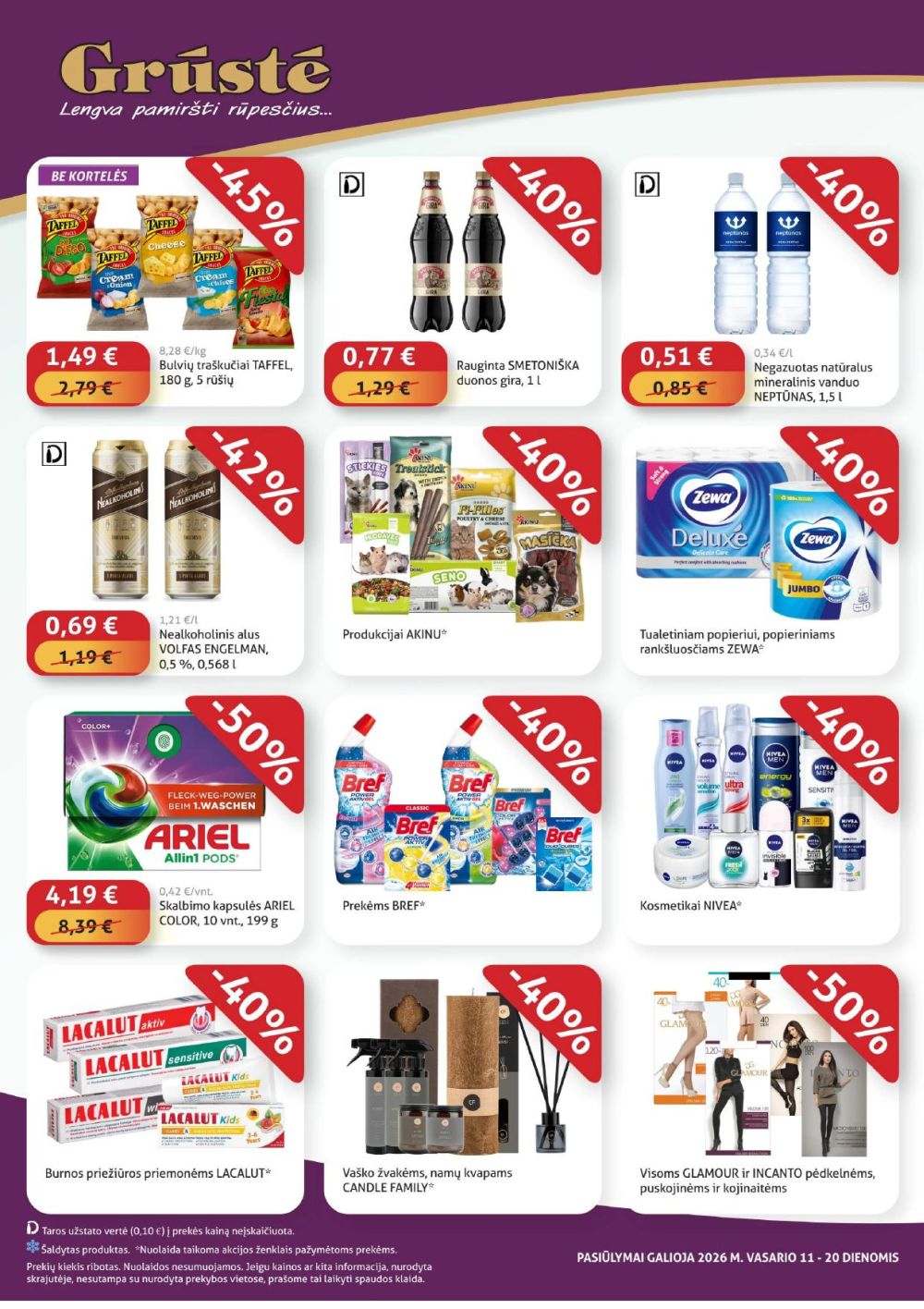 gruste - GRŪSTĖ - Ko gero pigiau nerasi (2026 02 11 - 2026 02 20) - page: 4