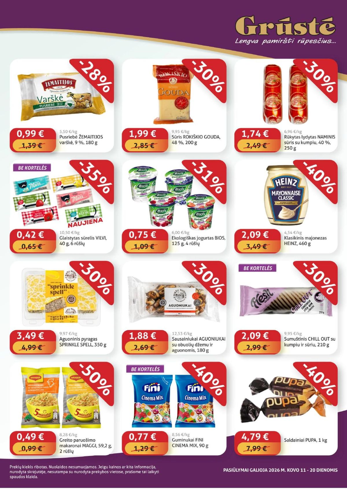 gruste - GRŪSTĖ - Ko gero pigiau nerasi (2026 03 11 - 2026 03 20) - page: 3
