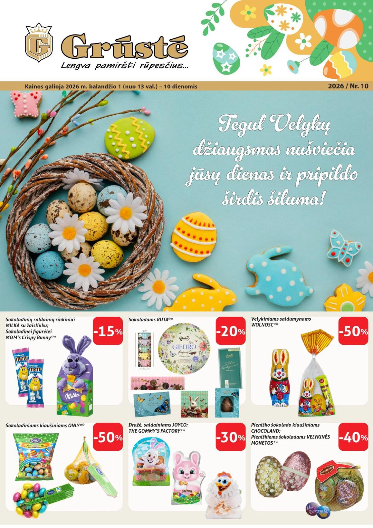 gruste - GRŪSTĖ - Leidinys Nr.10 (2026 04 01 - 2026 04 10)