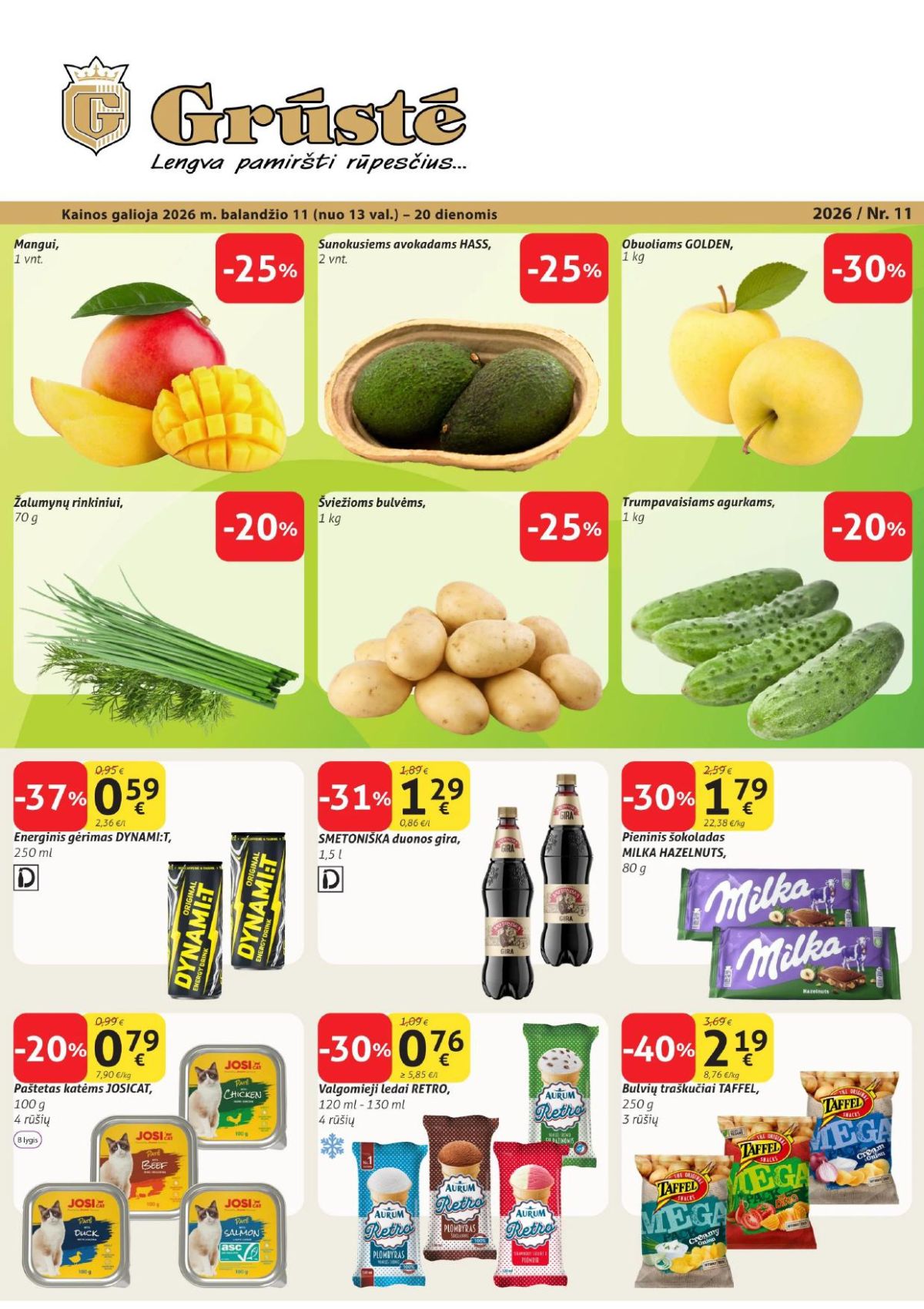 gruste - GRŪSTĖ - Leidinys Nr.11 (2026 04 11 - 2026 04 20)