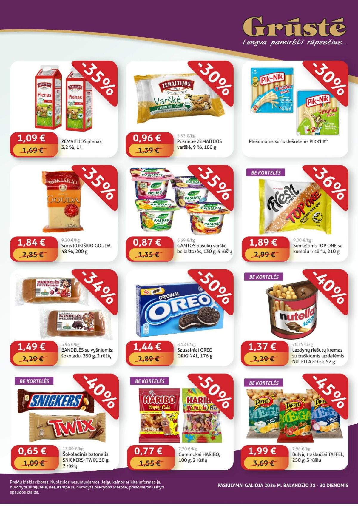 gruste - GRŪSTĖ - Ko gero pigiau nerasi (2026 04 21 - 2026 04 30) - page: 2