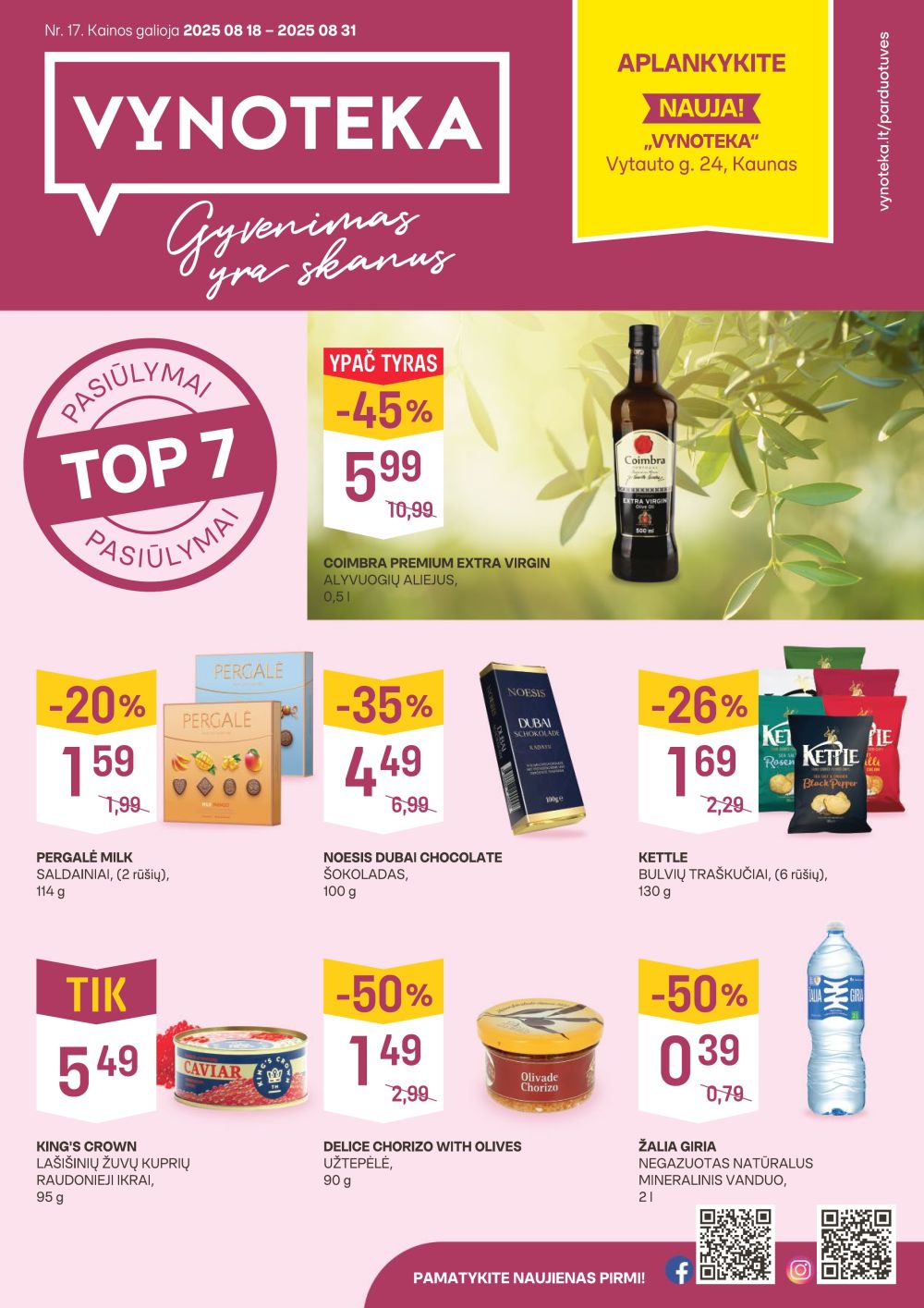 vynoteka - VYNOTEKA (2025 08 18 - 2025 08 31)