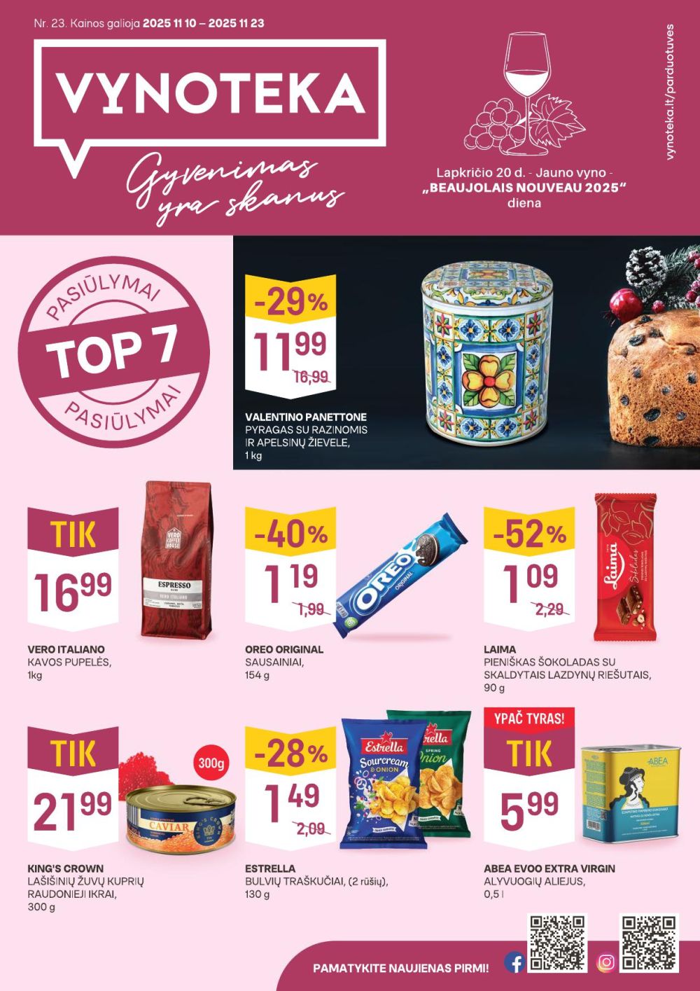 vynoteka - VYNOTEKA (2025 11 10 - 2025 11 23)