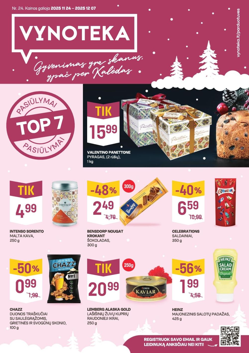 vynoteka - VYNOTEKA (2025 11 24 - 2025 12 07)