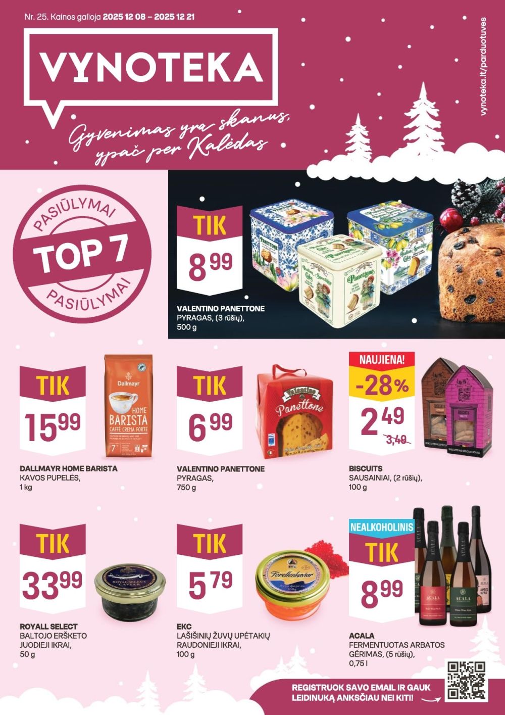 vynoteka - VYNOTEKA (2025 12 08 - 2025 12 21)