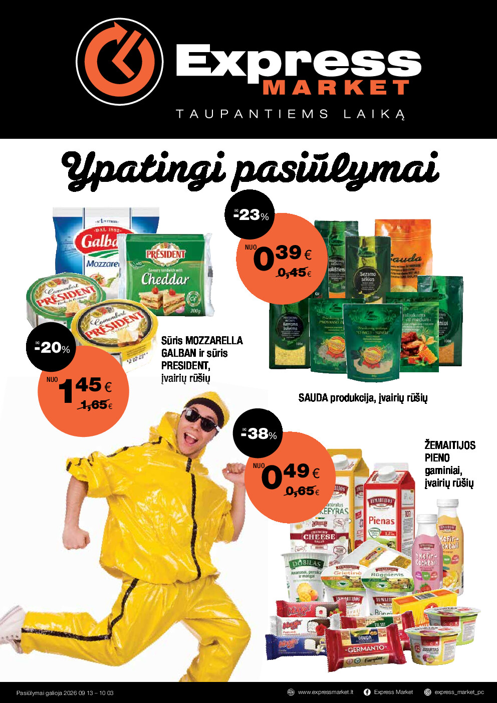 express - Akcijų leidinys (2026-09-13 - 2026-10-03) - page: 1