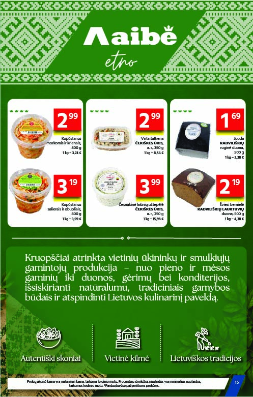 gulbele - Aibes leidinys Nr. 20 (2026-10-15 - 2026-10-27) - page: 15