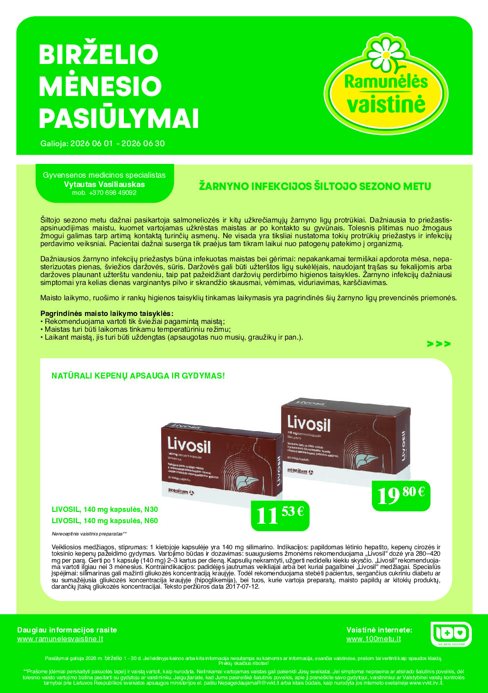 ramuneles - Akcijų leidinys (2026-06-01) - page: 1