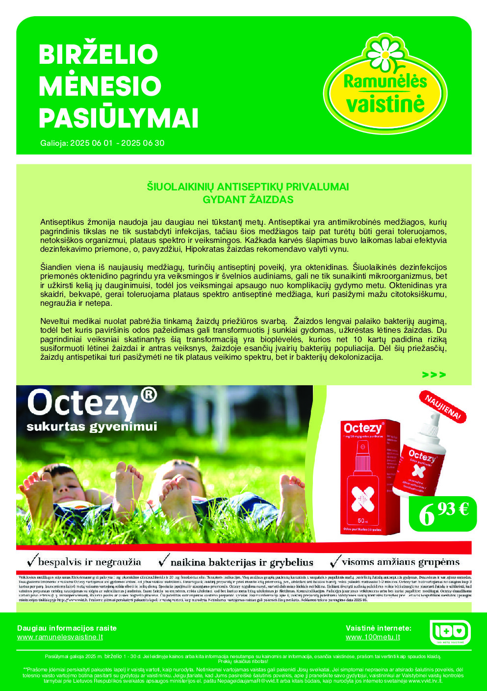 ramuneles - Akcijų leidinys (2025-06-01) - page: 1