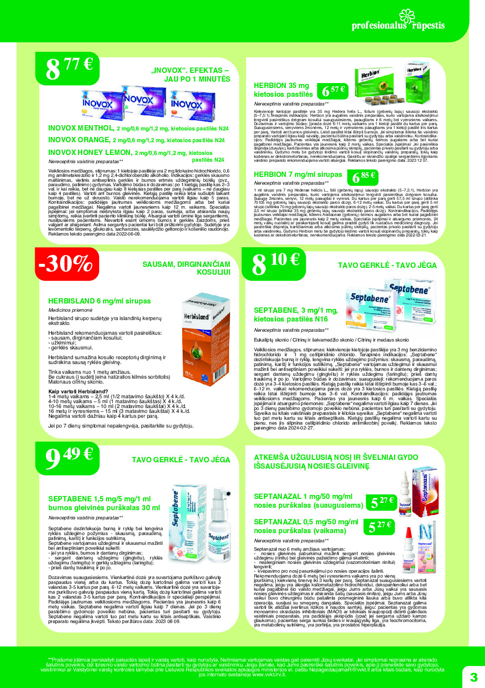 ramuneles - Akcijų leidinys (2025-09-01) - page: 3