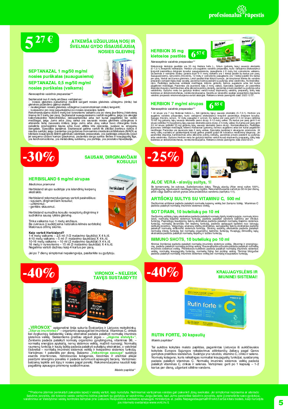 ramuneles - Akcijų leidinys (2025-11-01) - page: 5