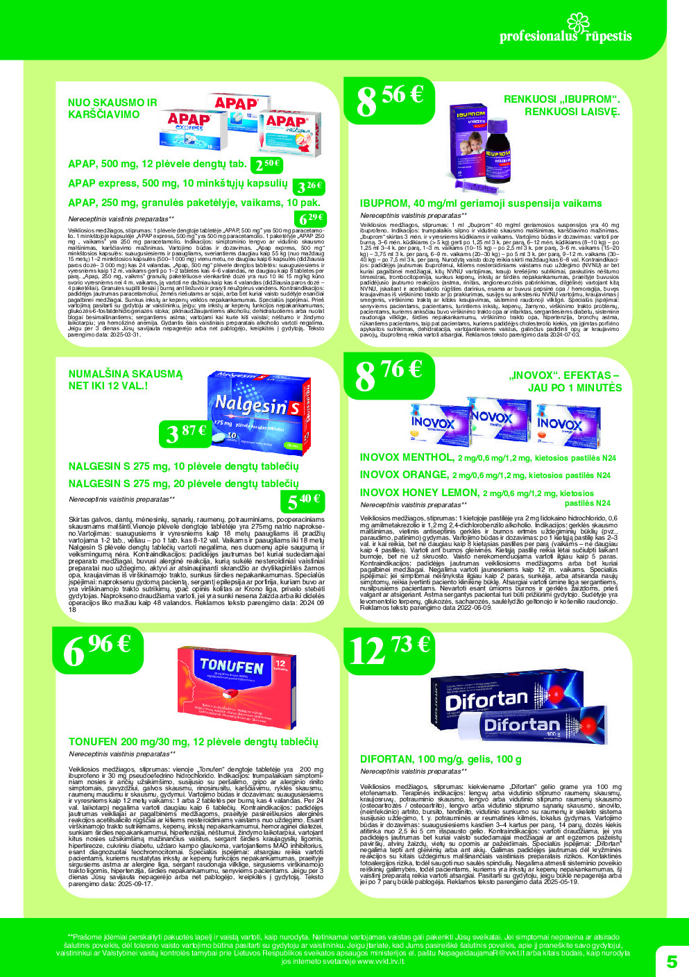 ramuneles - Akcijų leidinys (2026-01-01) - page: 5