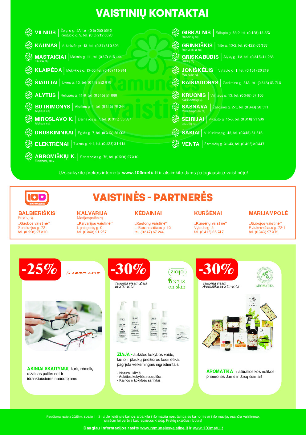 ramuneles - Akcijų leidinys (2025-10-01) - page: 8