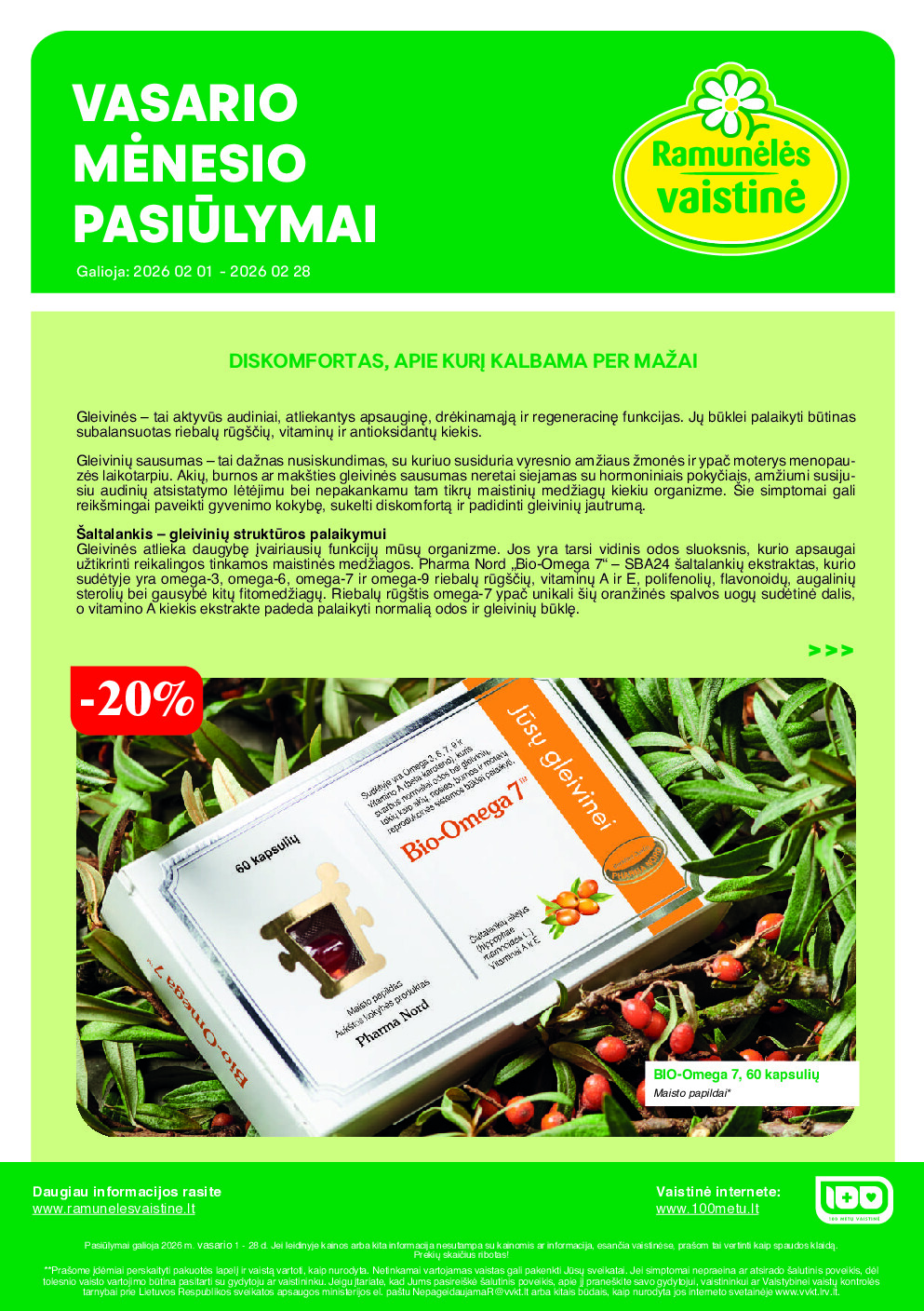 ramuneles - Akcijų leidinys (2026-02-01)