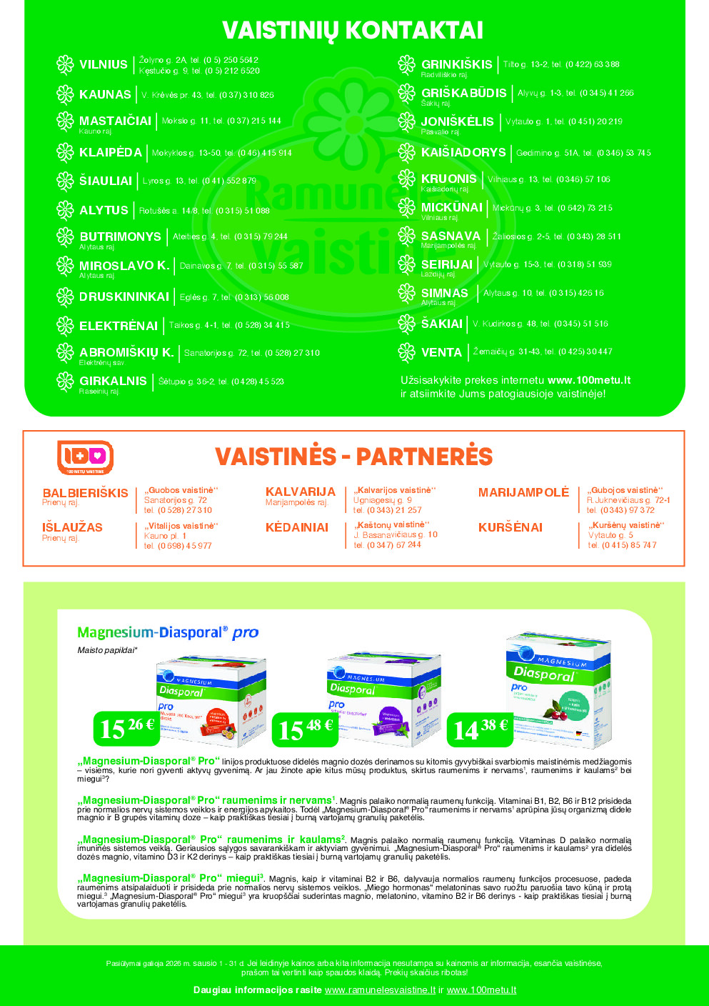 ramuneles - Akcijų leidinys (2026-01-01) - page: 8