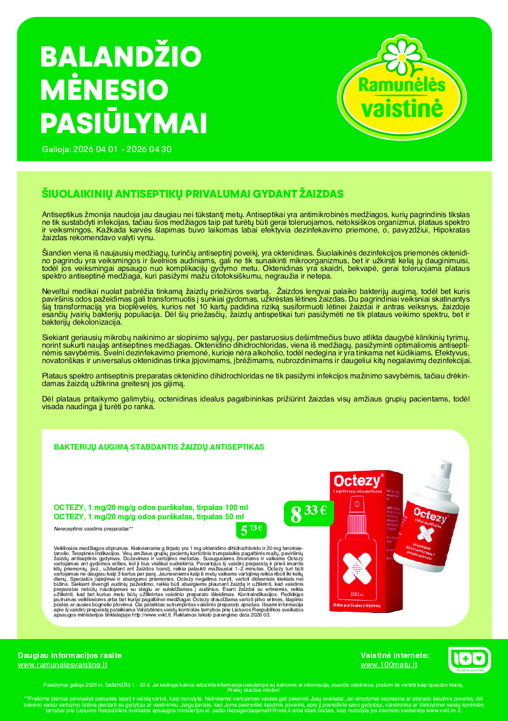 ramuneles - Akcijų leidinys (2026-04-01) - page: 1