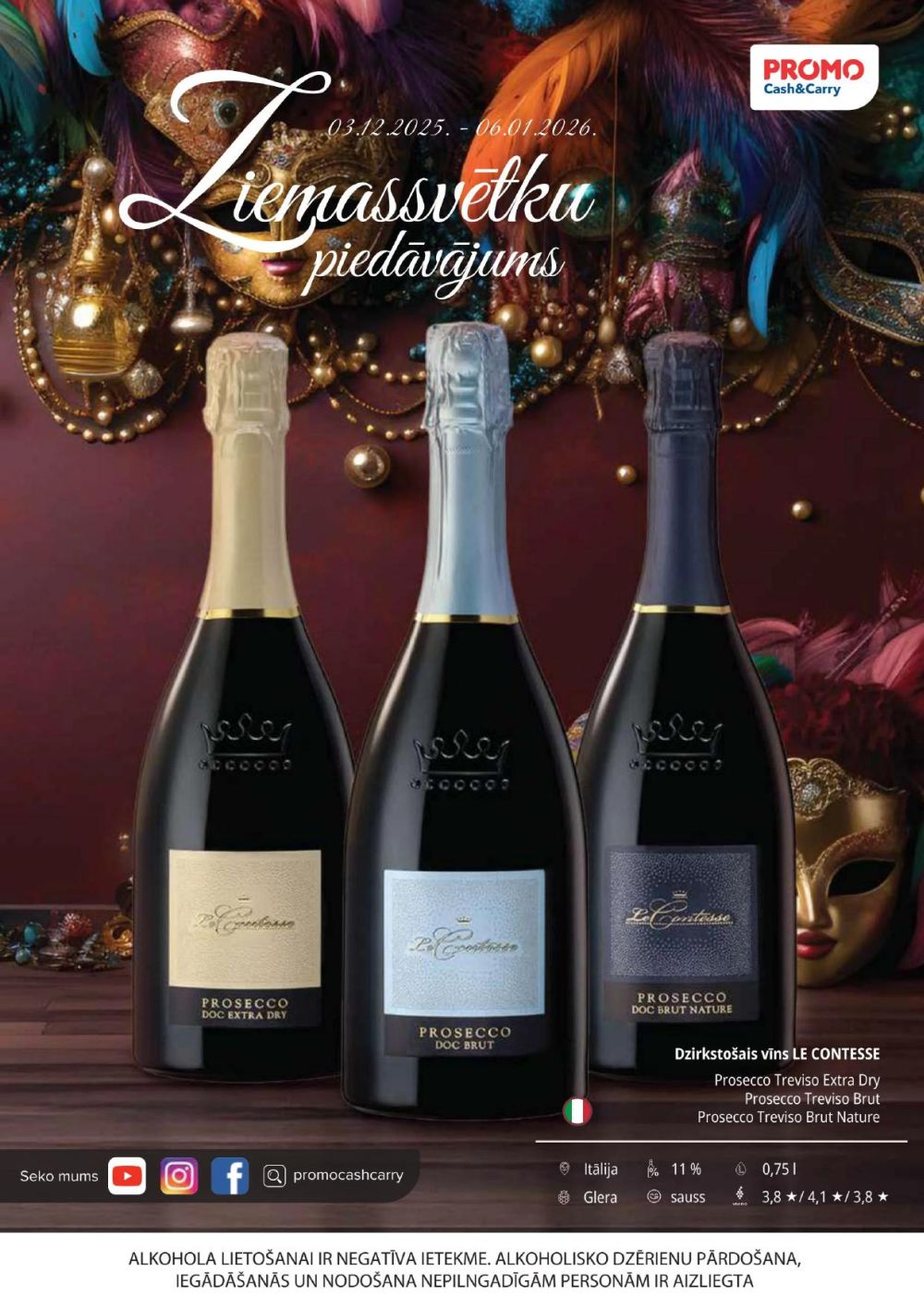 promo-cashcarry - PROMO Cash & Carry - Ziemassvētku piedāvājums (03.12.2025 - 06.01.2026)