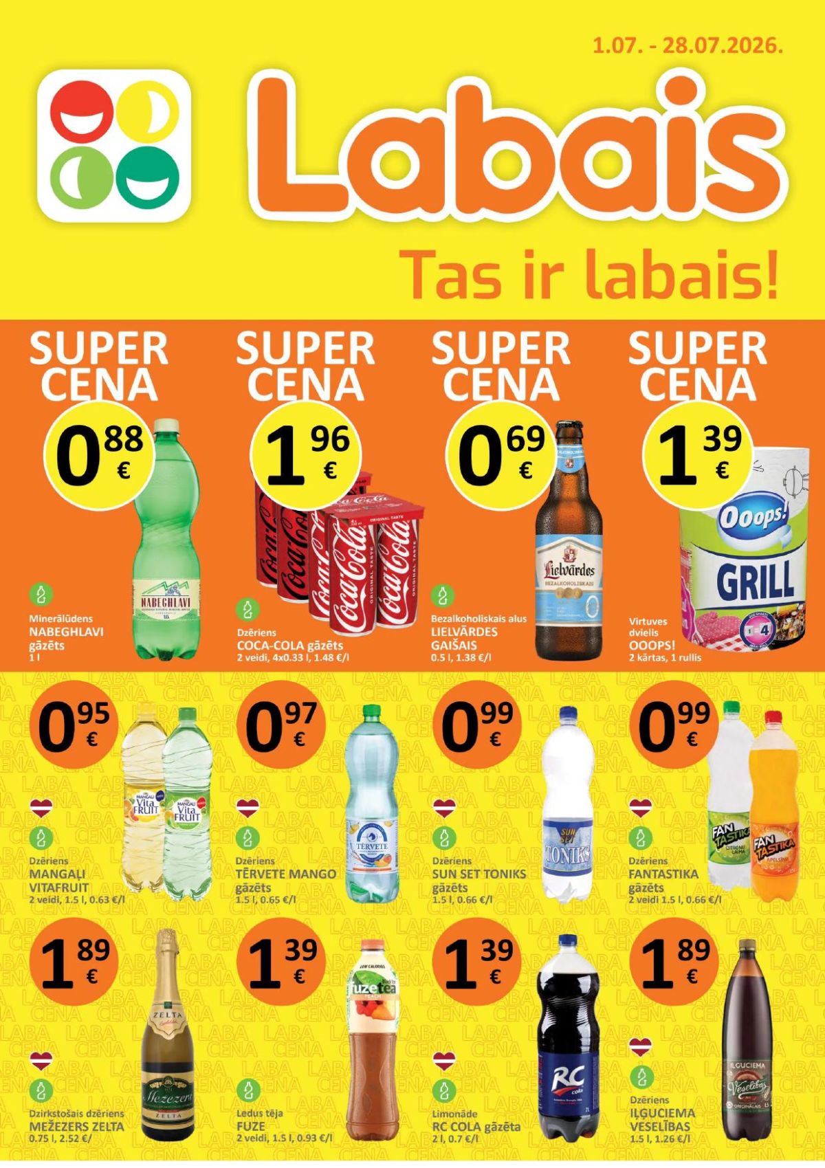 labais - LABAIS (01.07.2026 - 28.07.2026)