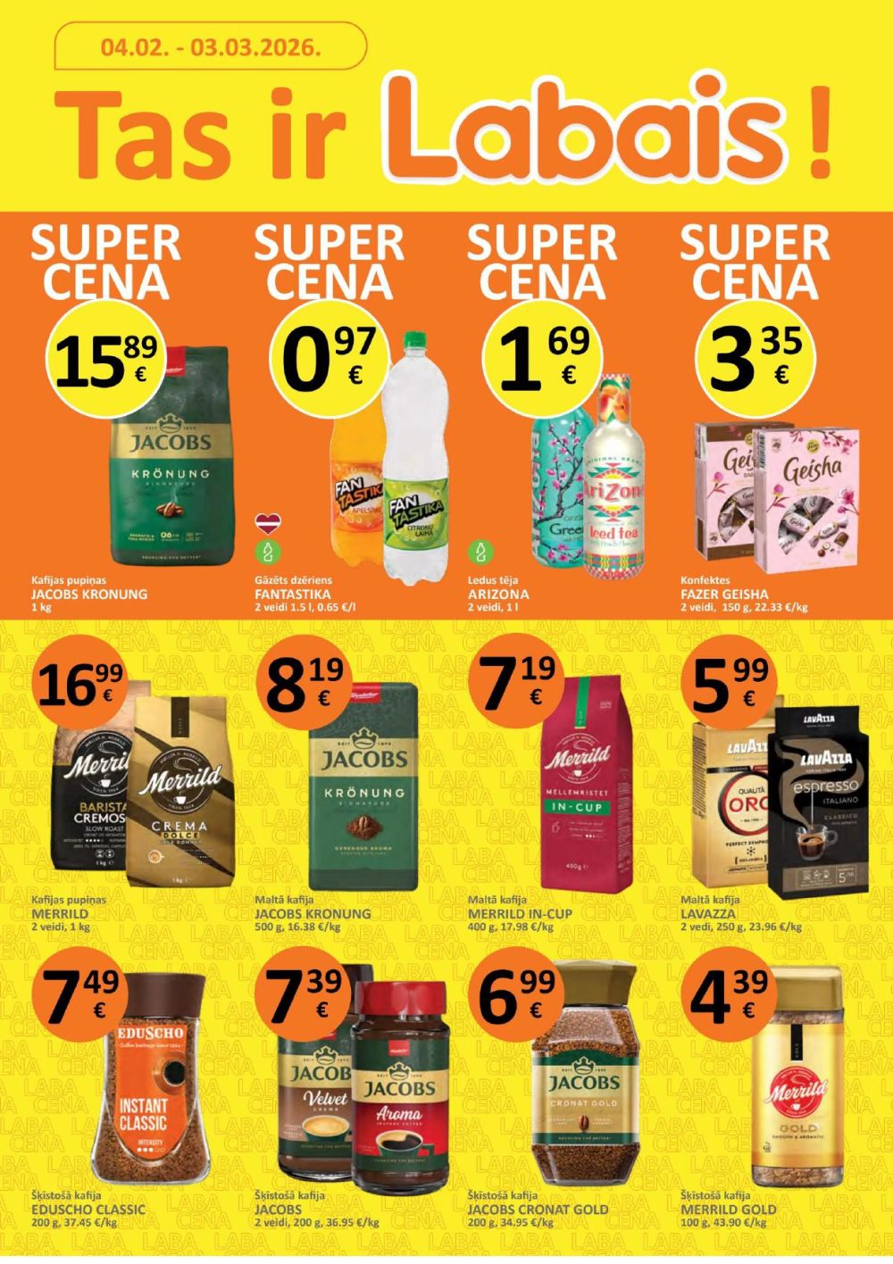 labais - LABAIS (04.02.2026 - 03.03.2026)