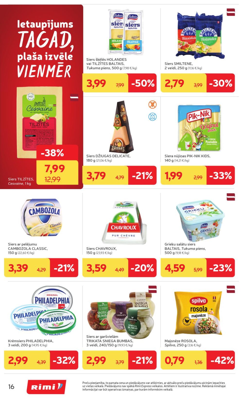 rimi - RIMI (20.01.2026 - 26.01.2026) - page: 16