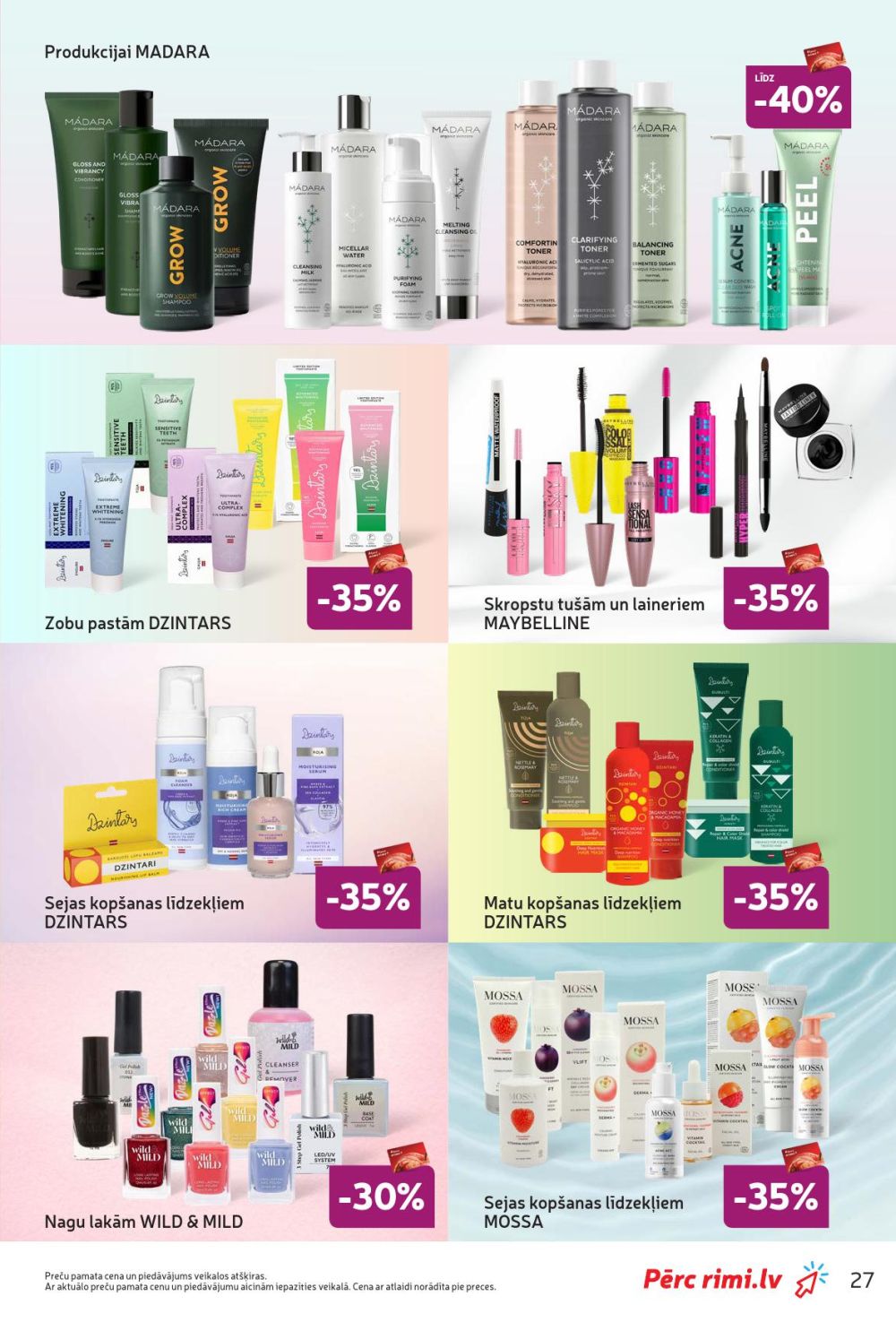 rimi - RIMI - Skaistuma dienas (03.02.2026 - 02.03.2026) - page: 27