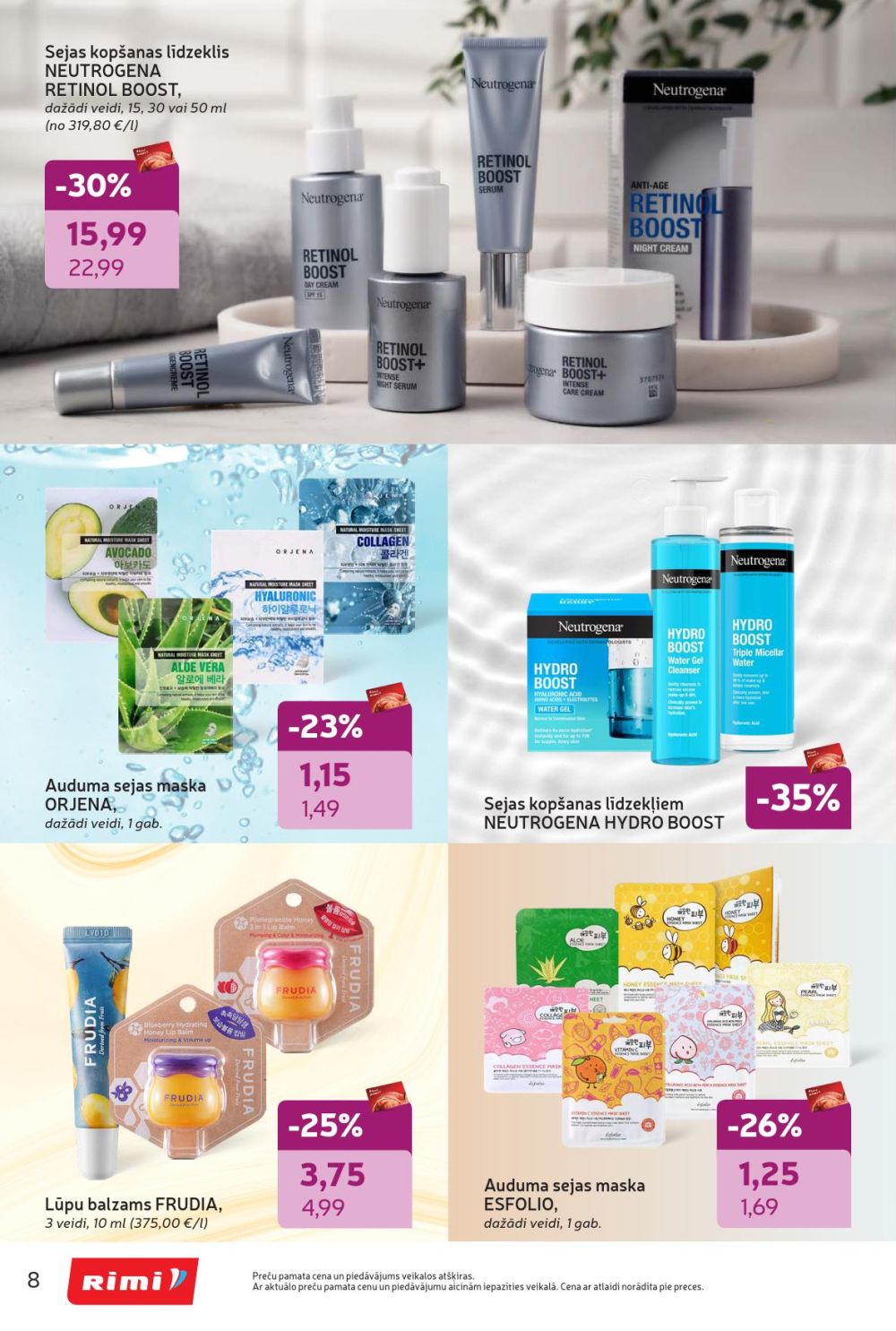 rimi - RIMI - Skaistuma dienas (03.02.2026 - 02.03.2026) - page: 8