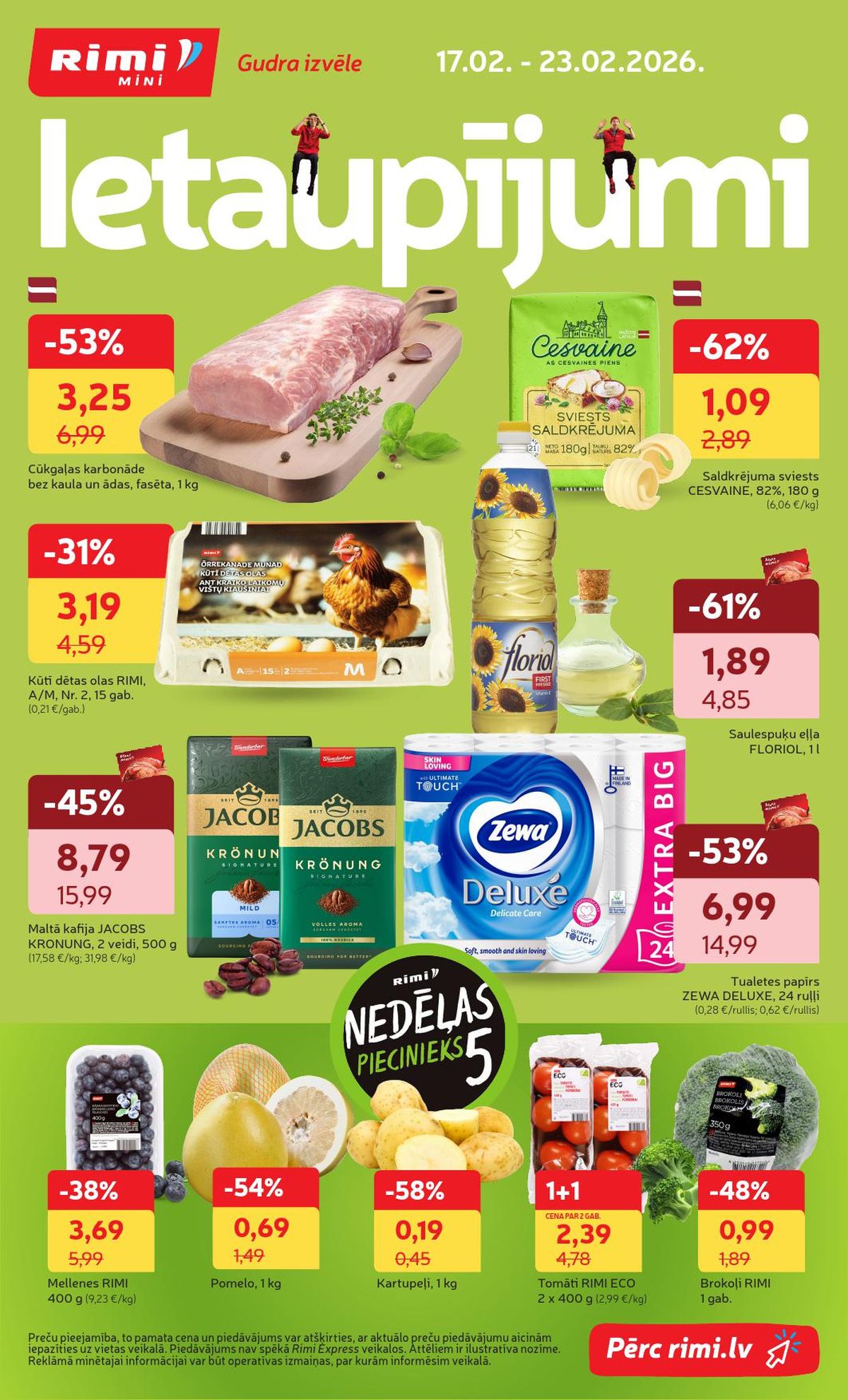 rimi - RIMI - Mini (17.02.2026 - 23.02.2026) - page: 1