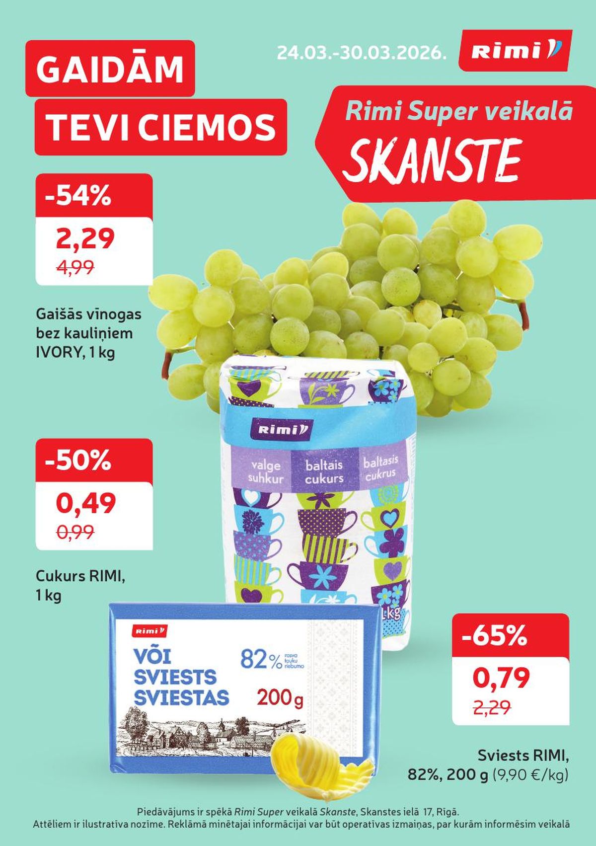 rimi - RIMI - Super Skanste (24.03.2026 - 30.03.2026)