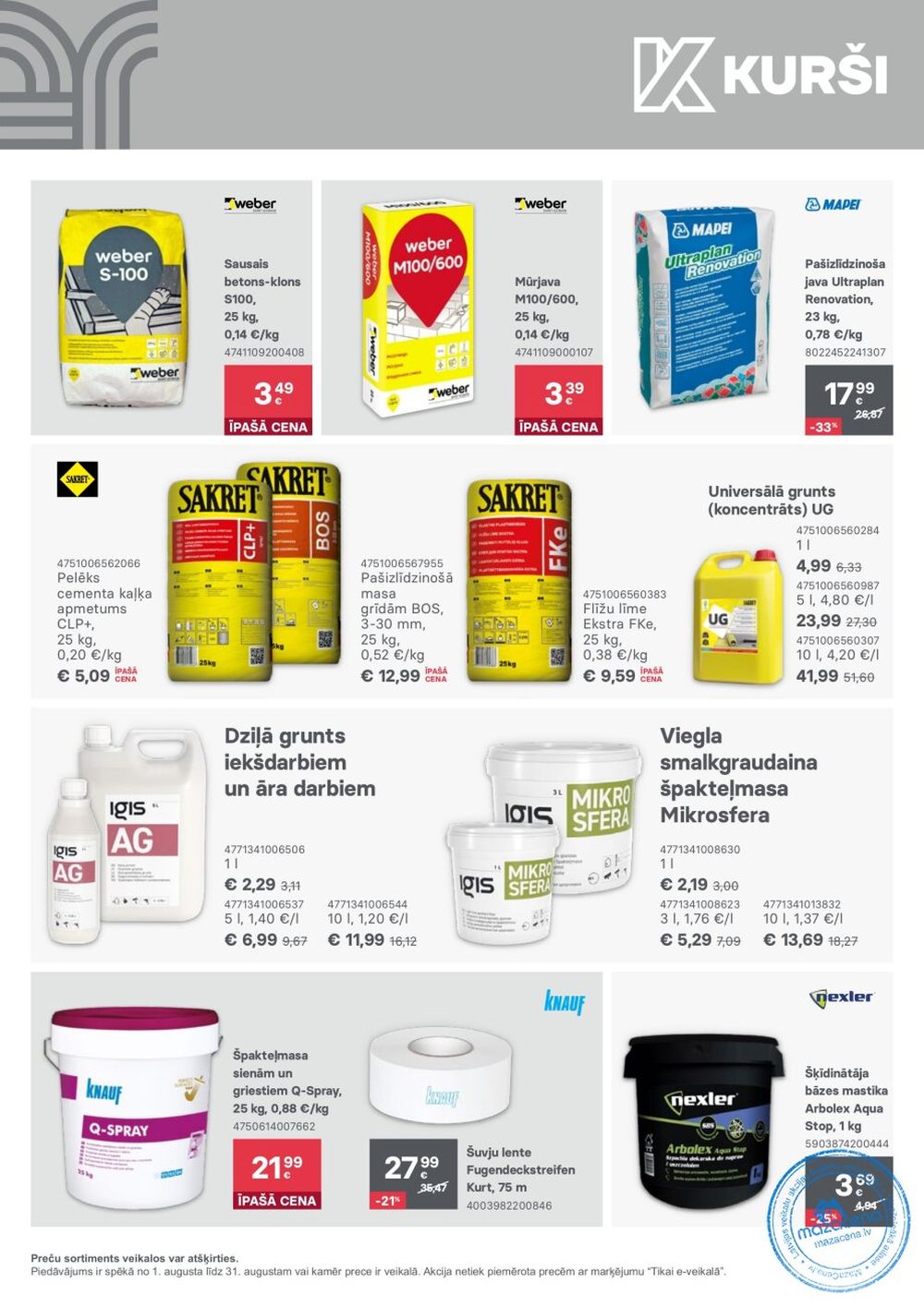kursi - KURŠI (01.08.2025 - 31.08.2025) - page: 19