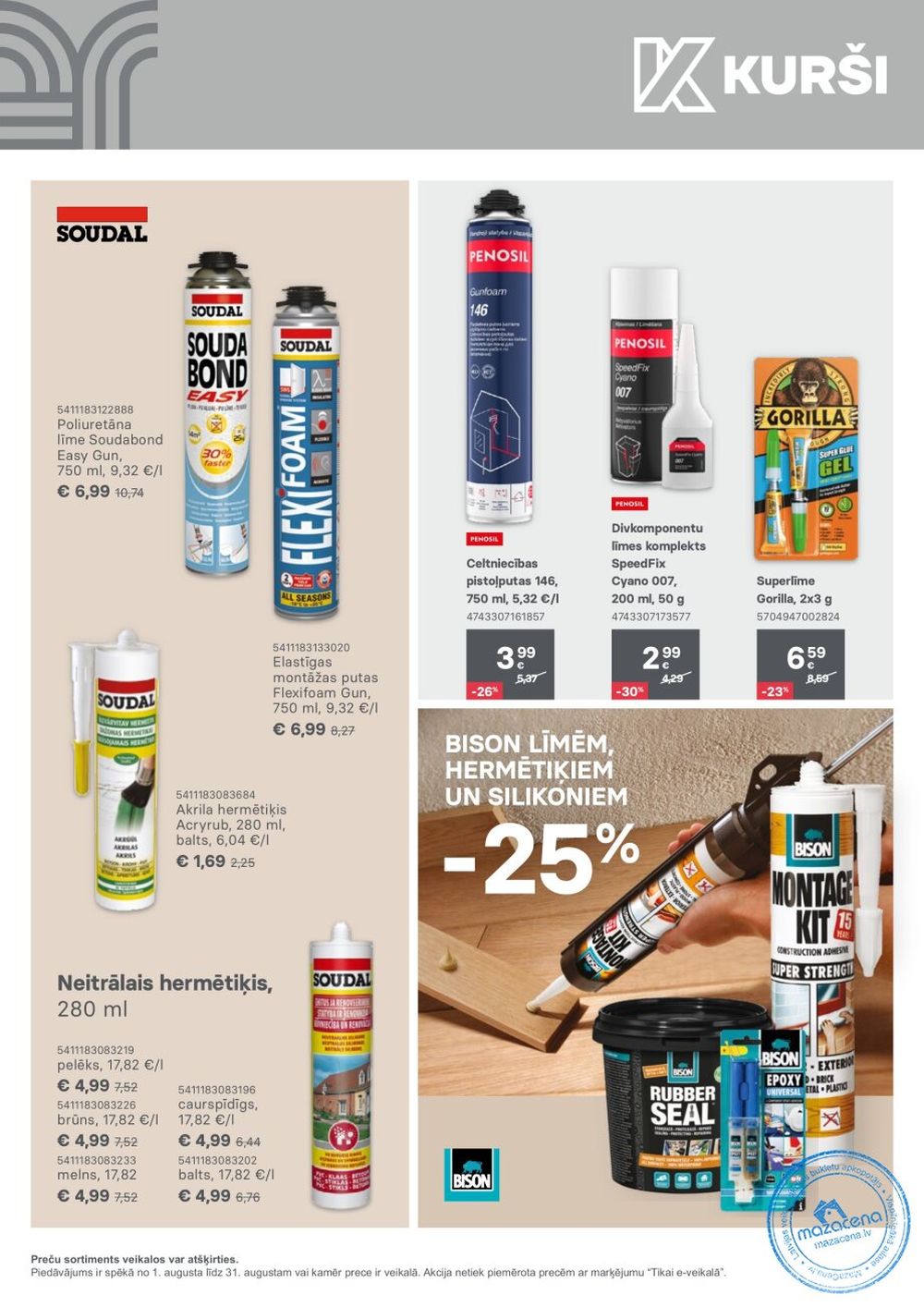 kursi - KURŠI (01.08.2025 - 31.08.2025) - page: 21