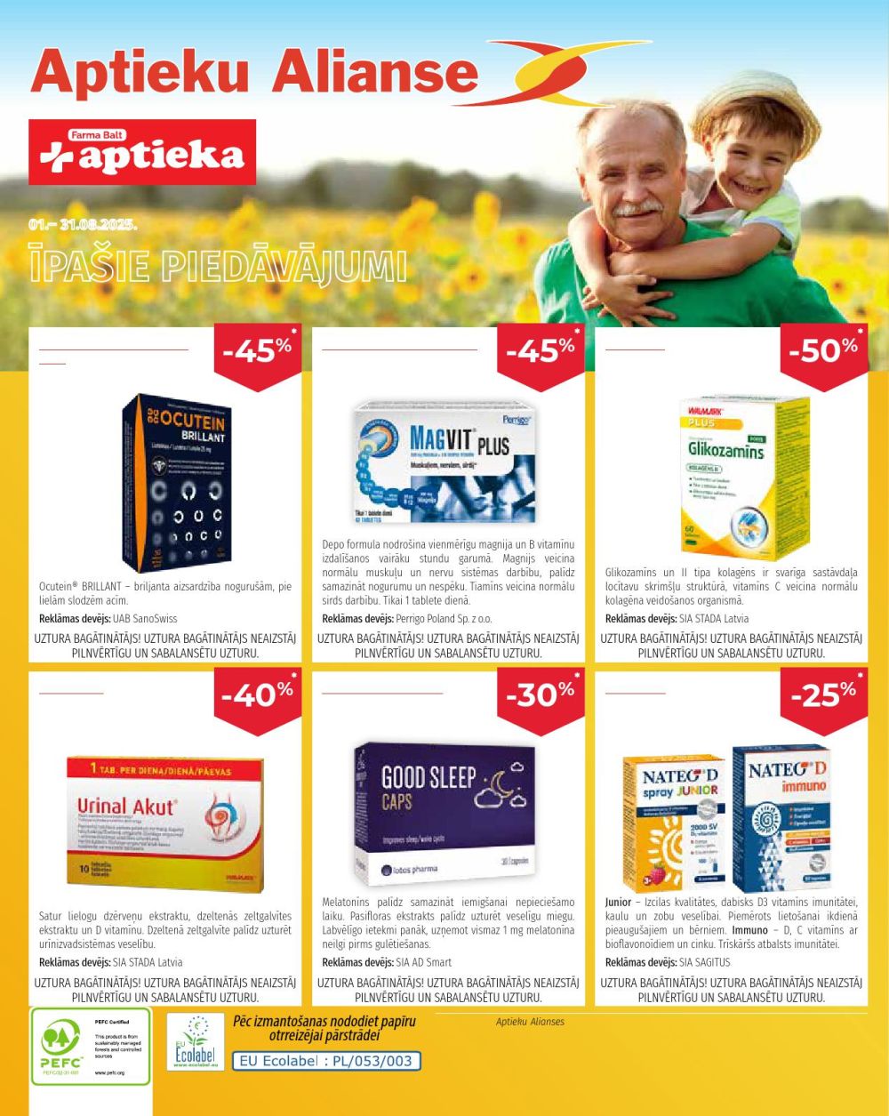aptieku-alianse - APTIEKU ALIANSE (01.08.2025 - 31.08.2025)