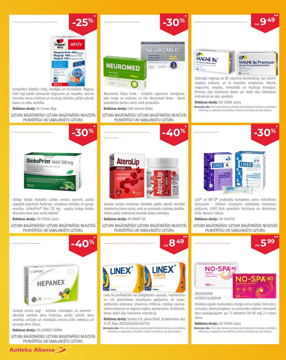 aptieku-alianse - APTIEKU ALIANSE (01.12.2025 - 31.12.2025) - page: 3