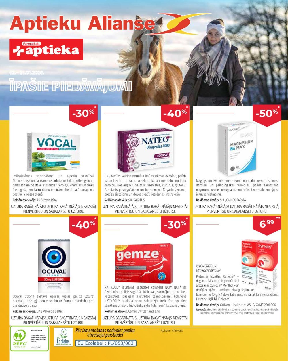 aptieku-alianse - APTIEKU ALIANSE (02.01.2026 - 31.01.2026) - page: 1