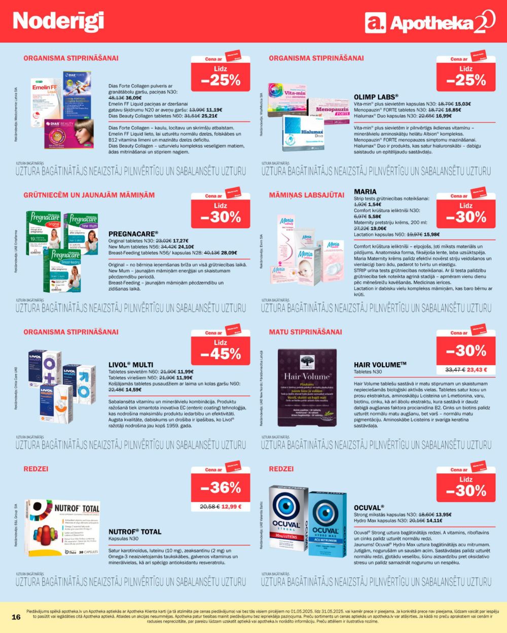 apotheka - APOTHEKA (01.05.2025 - 31.05.2025) - page: 16